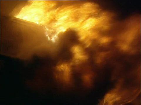 Close up of a fire Stock Footage 636947