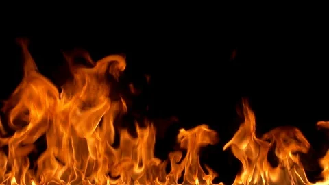 Close up of the fire Video stock 86464116