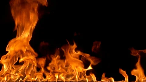 Close up of the fire Video stock 91199256