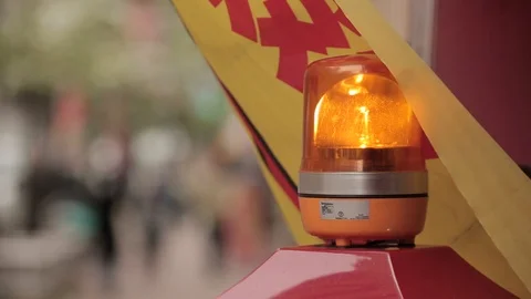 Close-up flasher Stock Footage 111753970