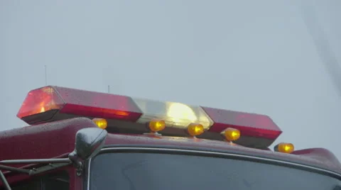 Close up of flashing lights Stock Footage 60738956