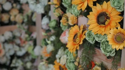 A close up of a flower Stock Footage 131949588