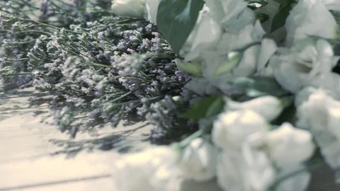 Close up of flowers Vidéo 124993636