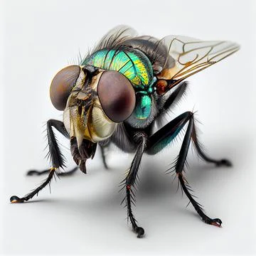 A close up of a fly Illustrazione stock