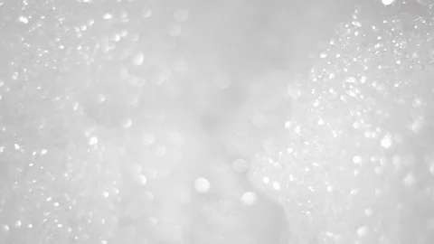 Close Up Foam Bubbles Camera Movement Stock Footage 111067399