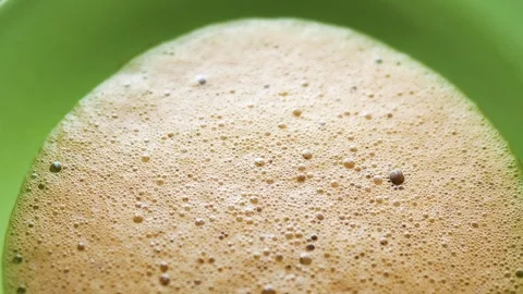 Close-Up of Foam Bubbles. Foaming Agent in Action Stock-Footage 305795752