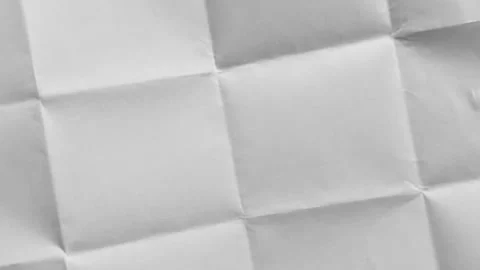 Close-up of folded white paper texture footage Stock-Footage 334930867