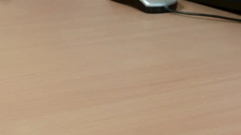 Close up of a folder being placed on desk Stock Footage 30445363