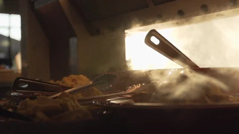 Close up of food Stock Footage 85832415