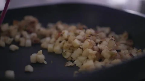 A close up of food Stock Footage 155455890