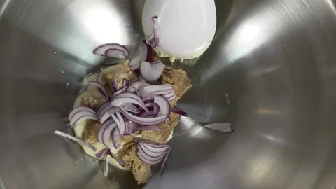 A close up of food 스톡 동영상 157872326