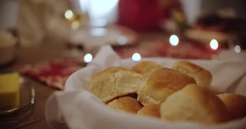 A close up of food on a plate Stock Footage 155452226