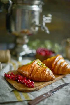 A close up of food on a table Stock Photos