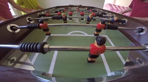 Close up of a foosball game Video stock 40967956