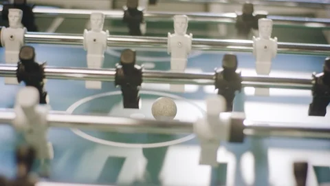 Close Up of a Foosball Game Video stock 118218871