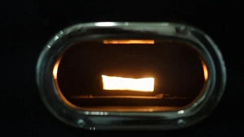 Close up footage of coffee processing with beans mixing in special machine Stock Footage 100184425