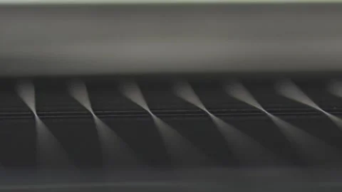 Close Up Footage Of A Laser Engraving Machine Stock Footage 147888328