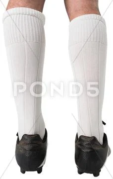 Close up of football boots Stock Photos