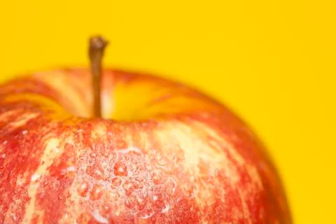 Close up of fresh apple Stock Photos