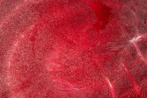 Close-Up of Fresh Beetroot Surface, Natural Vegetable Texture Foto stock