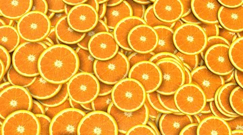 Close up of fresh orange slice background イラスト素材