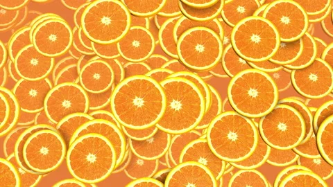 Close up of fresh orange slice 動画素材 161037454