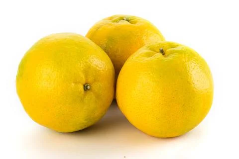Close-up of fresh oranges Stock Photos