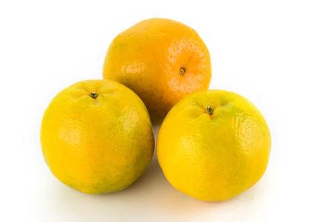 Close-up of fresh oranges Stock Photos