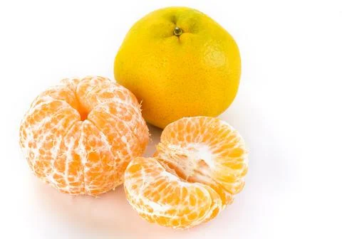 Close-up of fresh oranges Foto stock