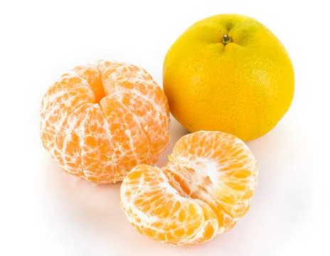 Close-up of fresh oranges Foto stock