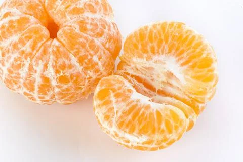 Close-up of fresh oranges Stock Photos