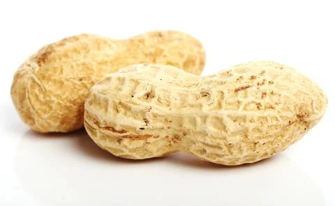 Close up of fresh peanuts Stock Photos