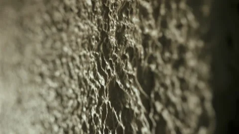 Close-up of fresh plastered wall texture Stock Footage 300336272