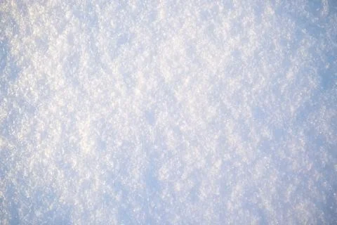 Close up of fresh snow great as a background Foto stock