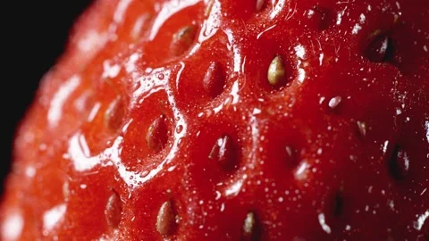 Close-up of fresh strawberries 스톡 동영상 259678643