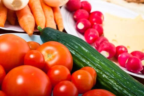 Close up of fresh vegetable Stock Photos