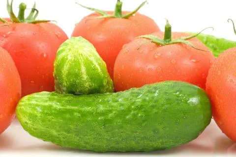 Close-up of fresh vegetables Stock Photos