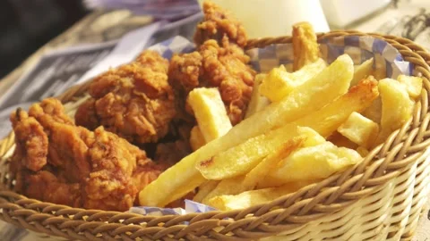 Close-up fries Stock Footage 291555712