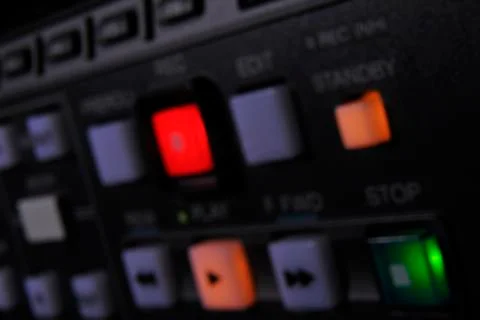 Close-up of the front panel of the digibeta recorder Photos