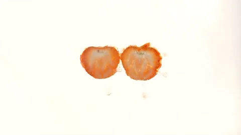 A close up of a fruit Stock Footage 131955741