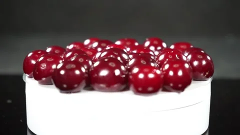 A close up of a fruit Stock Footage 134288180