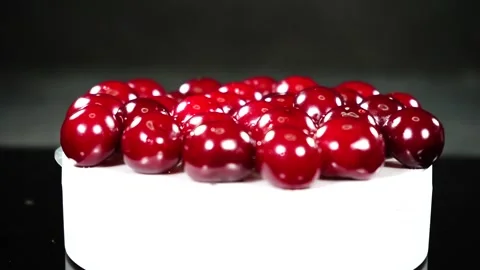 A close up of a fruit Stock Footage 134588880