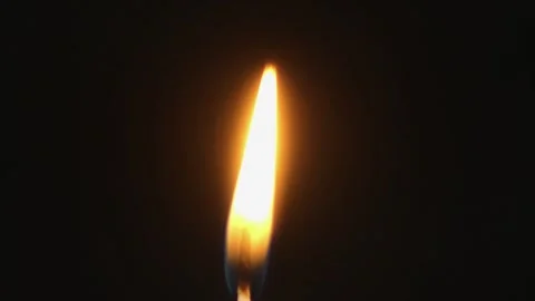 Close Up Full Frame Candle Flame 库存影片 248665524