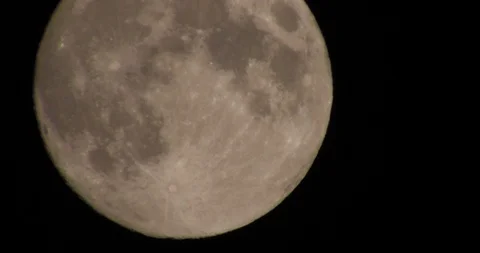 Close up full moon at night sky with earth steam distortions Stock Footage 100155547