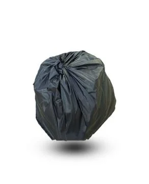 Close up of a garbage bag Foto stock