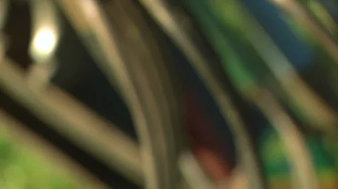 Close up of gardening forks Video stock 33851149