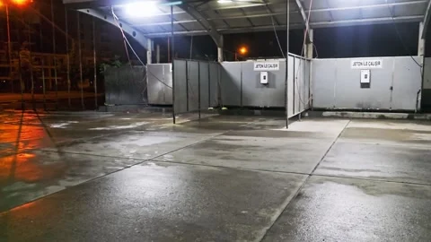 A close up a gas pump with. Stock-Footage 282659894