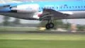 Close-up of a gear from an airplane HD Footage