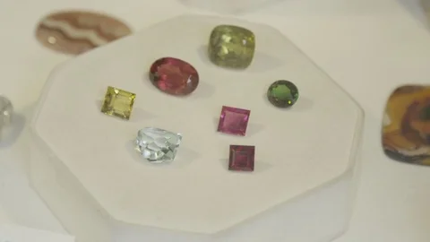 Close Up of Gems and Minerals 動画素材 71503986