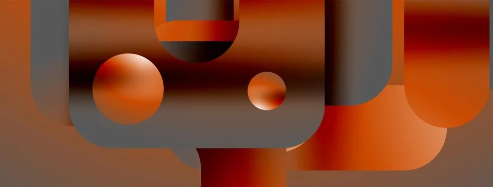 A close up of a geometric pattern with an Amber circle in the middle 스톡 일러스트